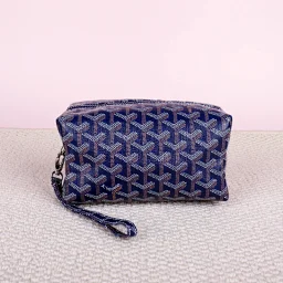 thumbnail for [DX57] clutch simple grab bag fashion wrist cosmetic bag