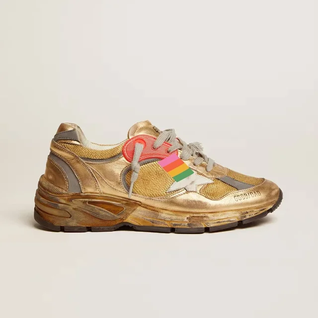Unbranded Sneakers DX169 Distressed Star-Detail Chunky product detail image 14