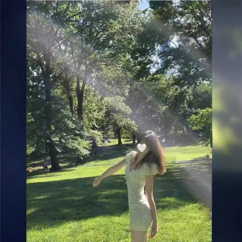 法式吊带度假风碎花连衣裙 3