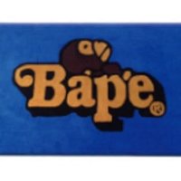 Blue APE (handmade acrylic, no washing required)