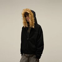 WLNEXT fur zip hoodie — seller photo 6