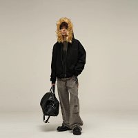 WLNEXT fur zip hoodie — seller photo 5