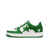 Green patent leather