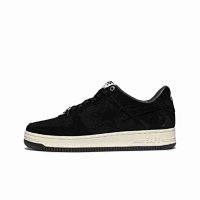 Black suede