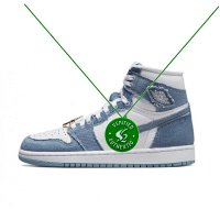 Denim Blue/White