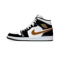 AJ1 High-Top Authentic – Little Black and Gold