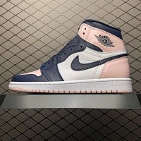 OG/Air Jordan 1 High/Black and Pink Toe
