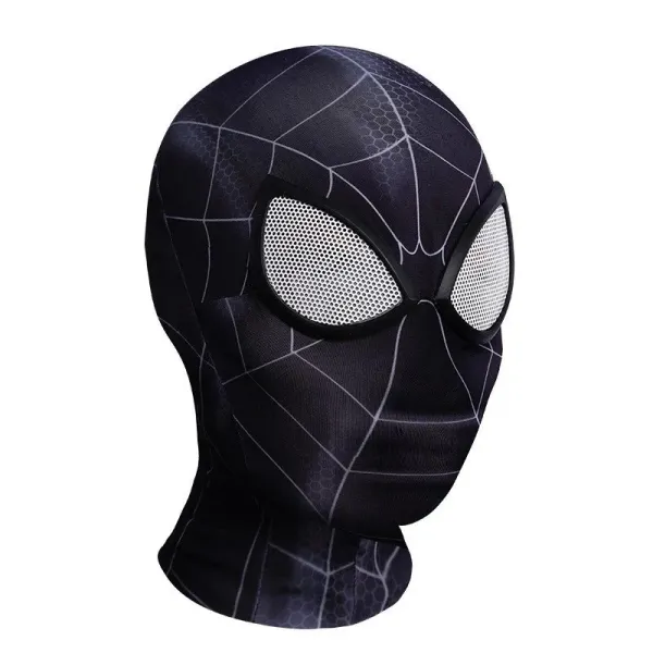Design Spider-Man Black Suit Mask Cosplay Headpiece Accessories - 1