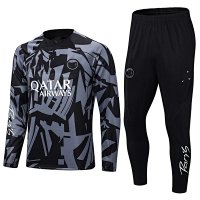 2223 Paris Black and Gray Camouflage