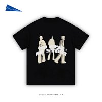 Black short-sleeved shirt
