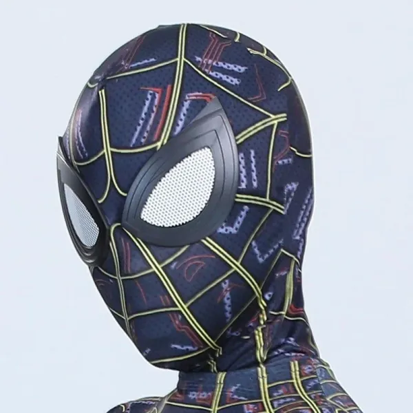 Design Spider-Man: Into the Spider-Verse Inspired Full-Head Mask Costume Clothing - 1