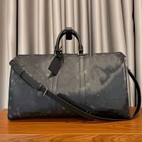 Black flower travel bag 45-27-16cm