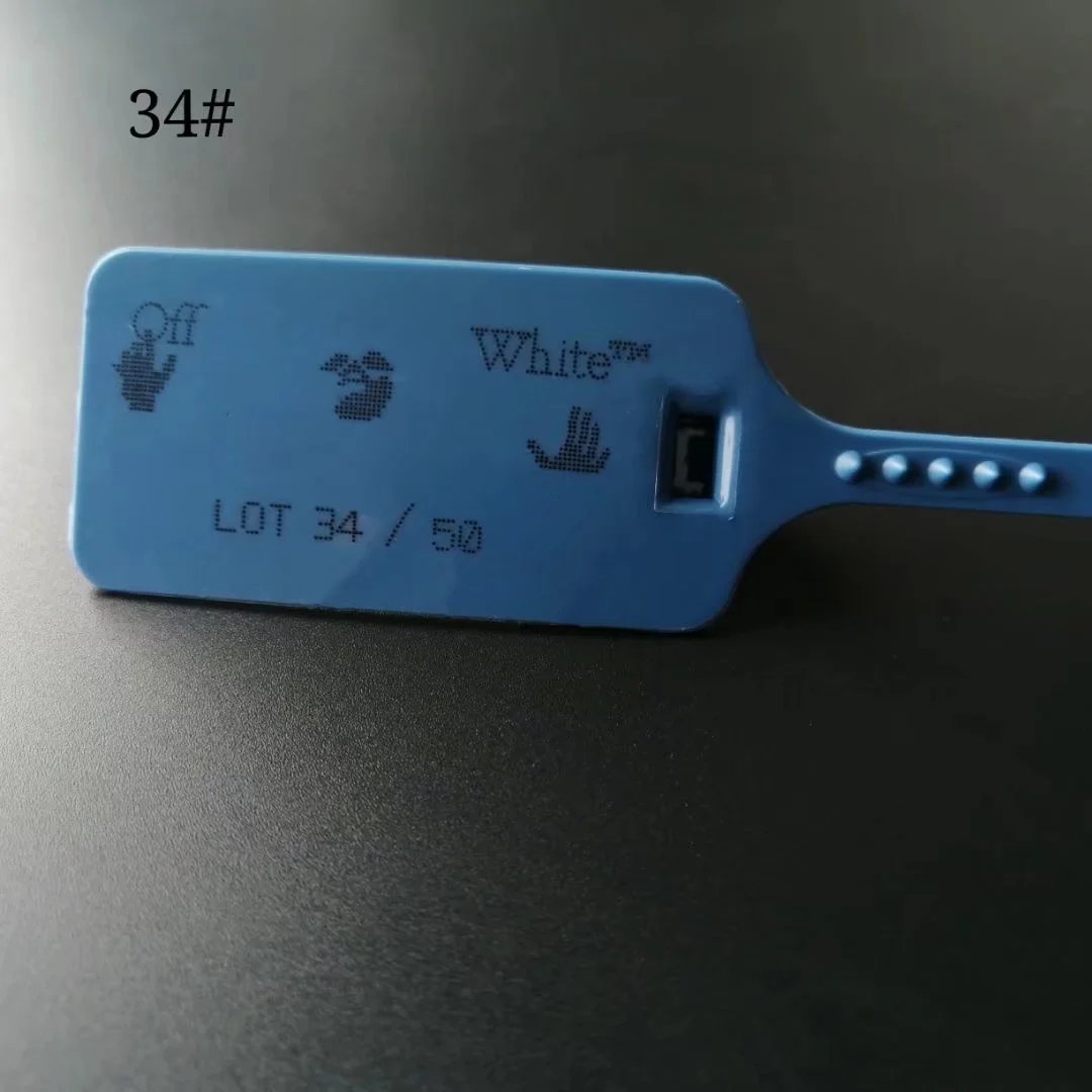 off white zip tie foto 2