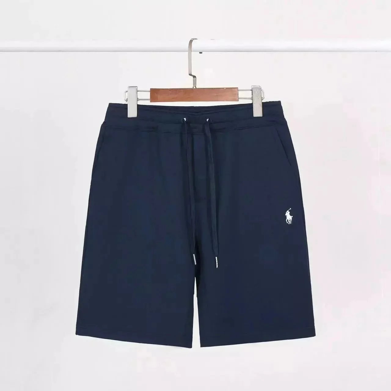 Polo Ralph Lauren Classic Logo Embroidered Black Shorts - 5