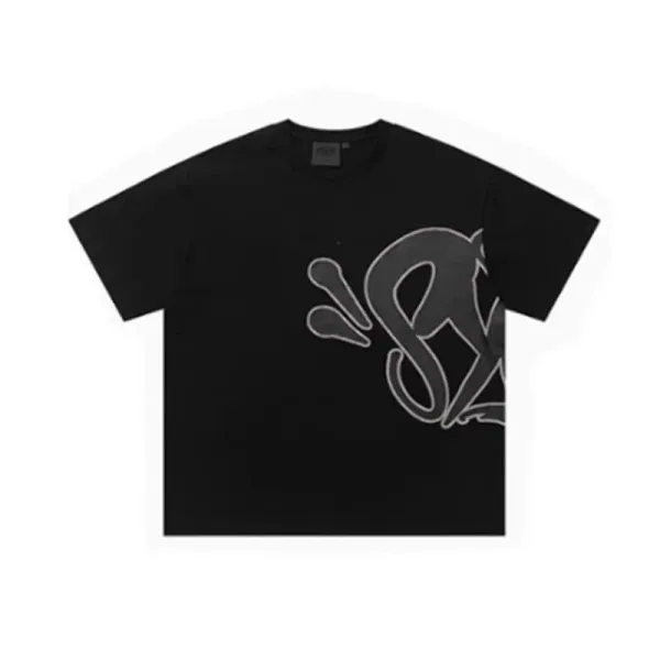 Off-White 'Quote' Graphic T-Shirt Black - 1
