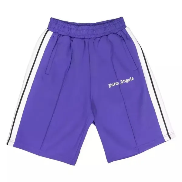 Palm Angels Side Stripe Black Shorts - 9