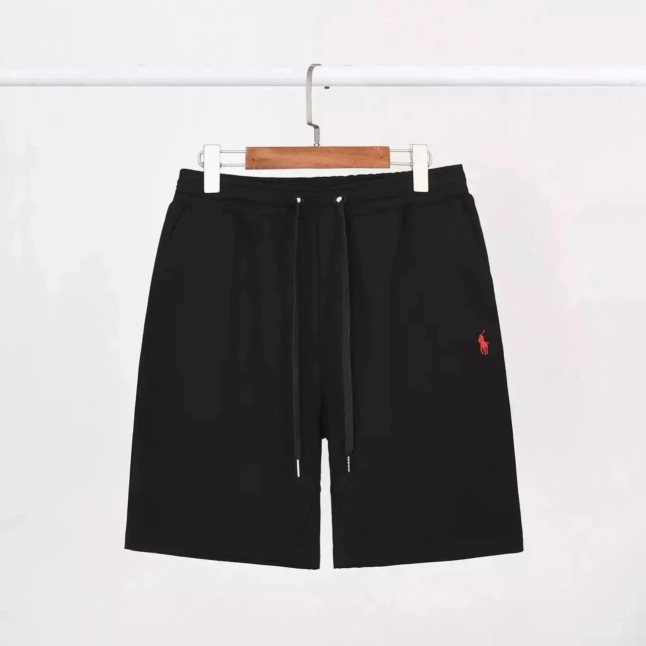 Polo Ralph Lauren Classic Logo Embroidered Black Shorts - 7
