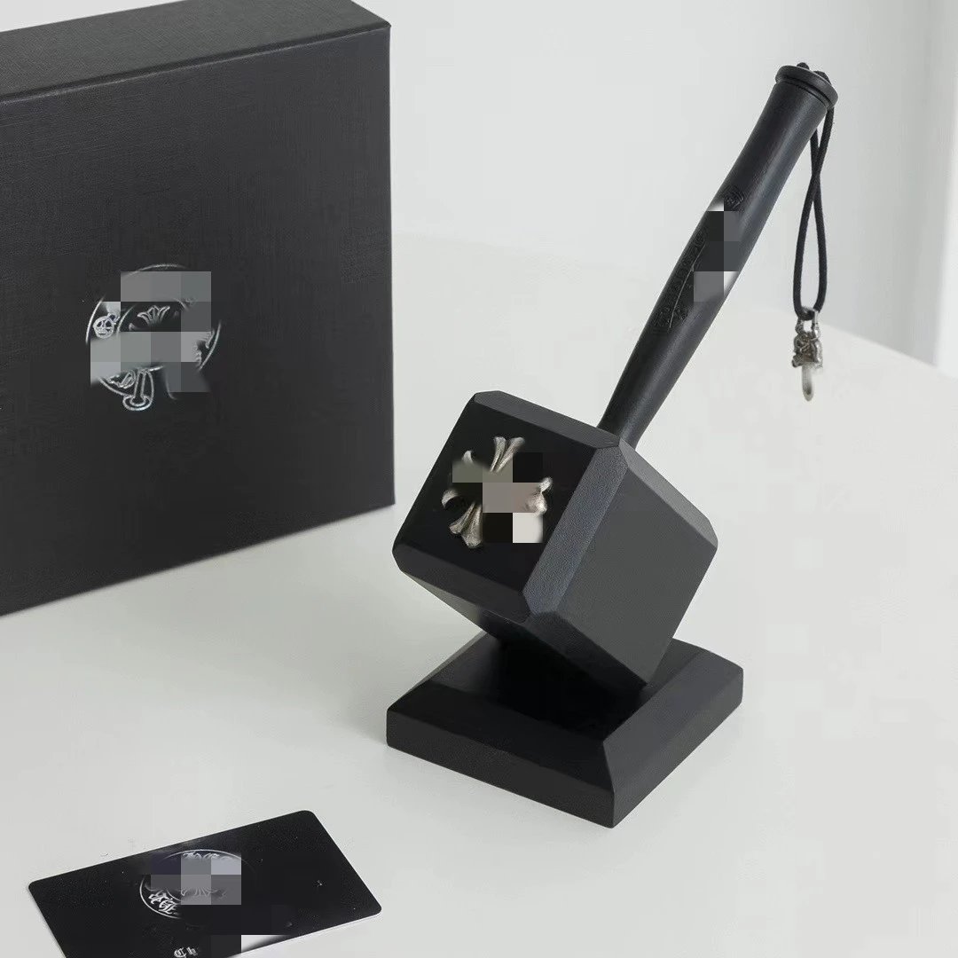 Chrome Hearts Black Hammer Pen Stand