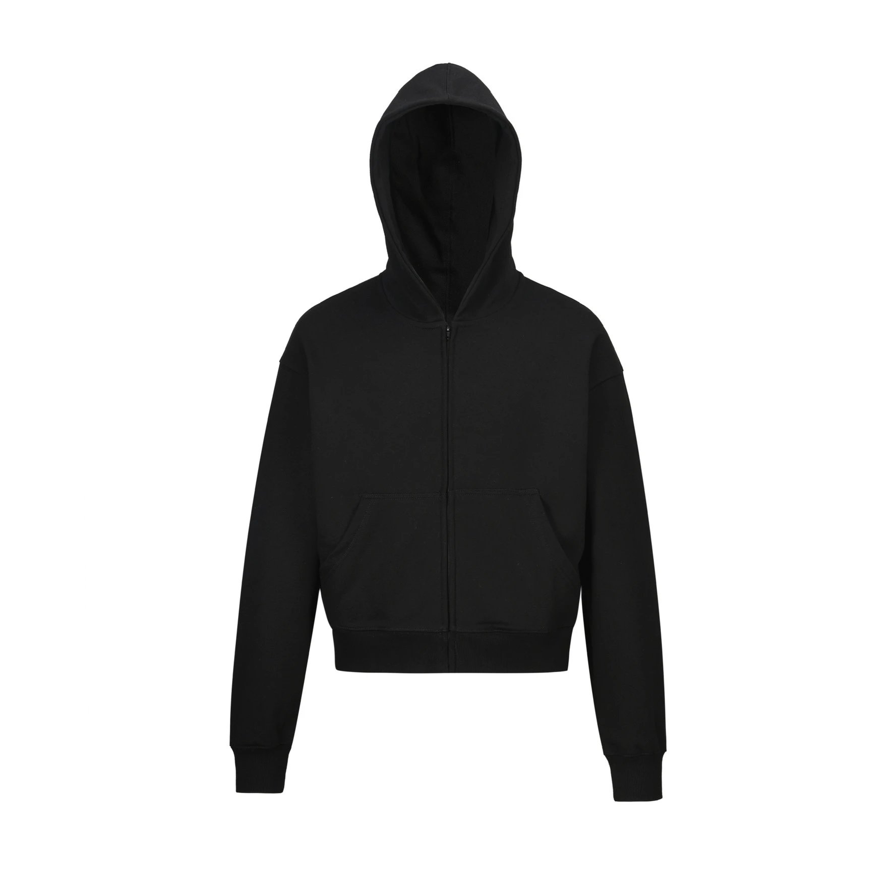 High Quality Cropped Blank Zipper · 3