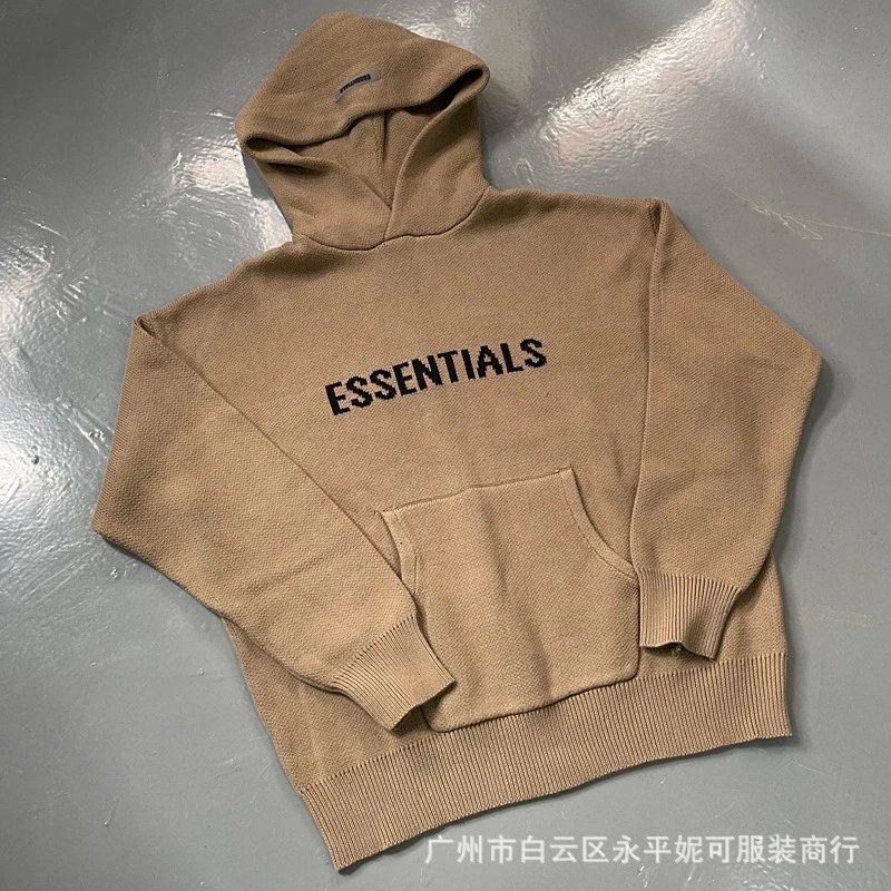 Essential Knit Hoodie 6