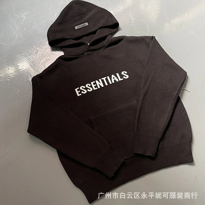 Essential Knit Hoodie 3