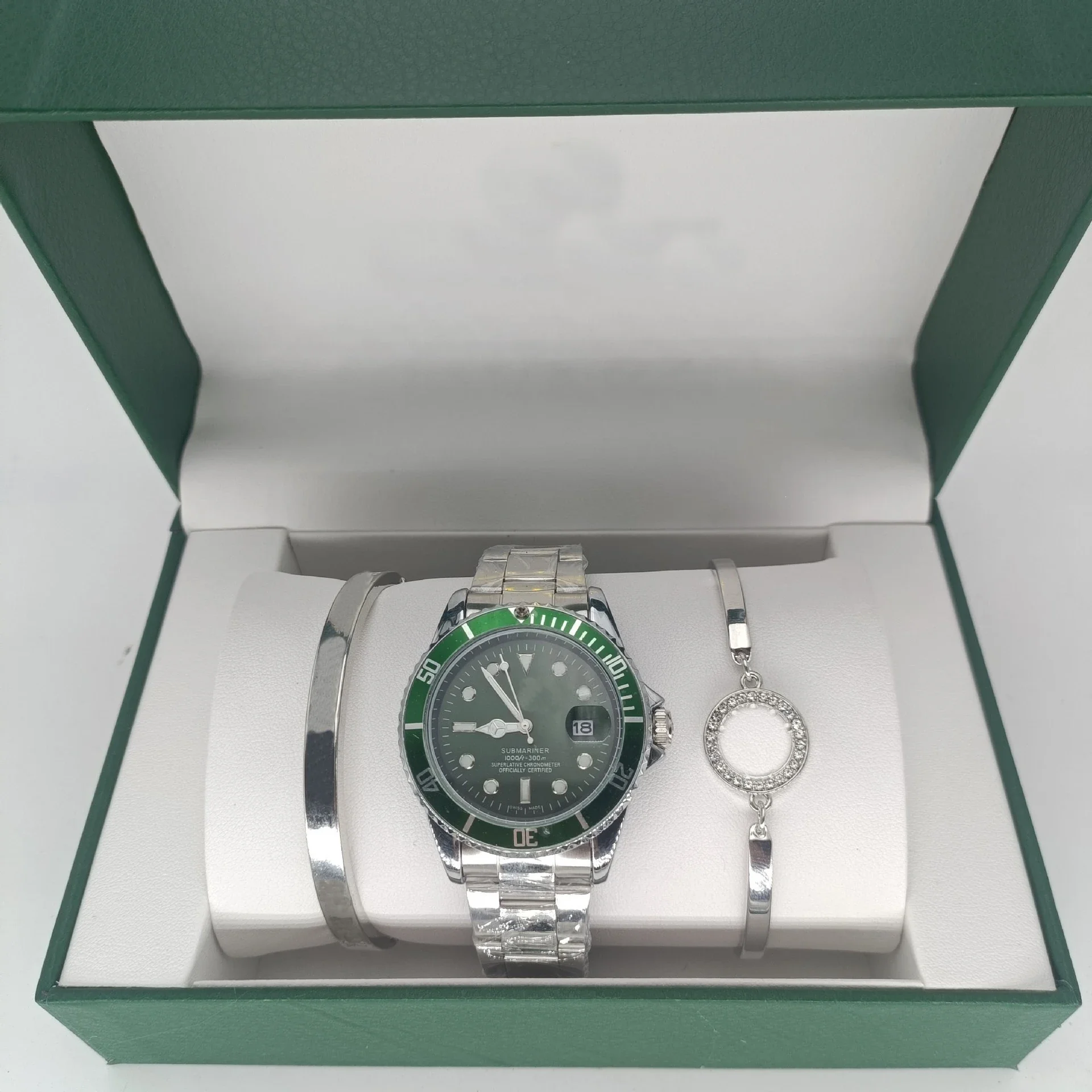 Rolex Submariner 3-Piece Watch Box Set