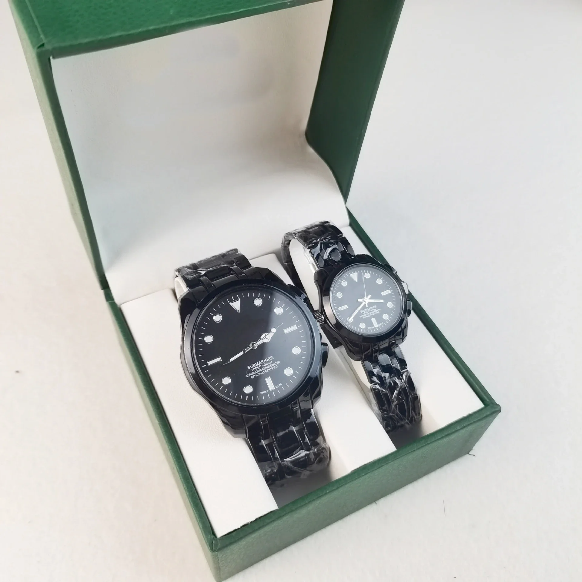 Minimalist-style Rolex watches for couples