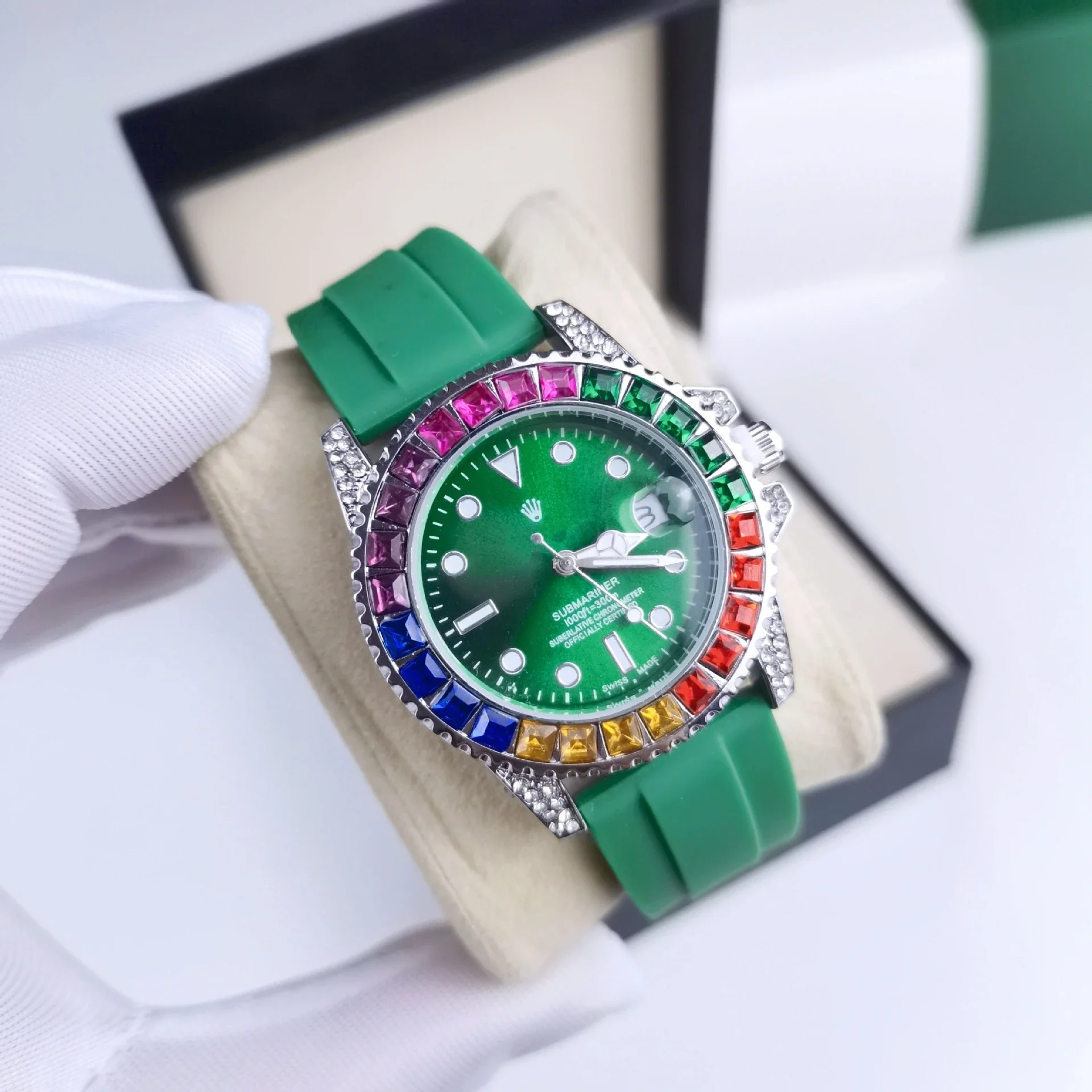 Rolex Submariner "Rainbow Bezel" Special Edition
