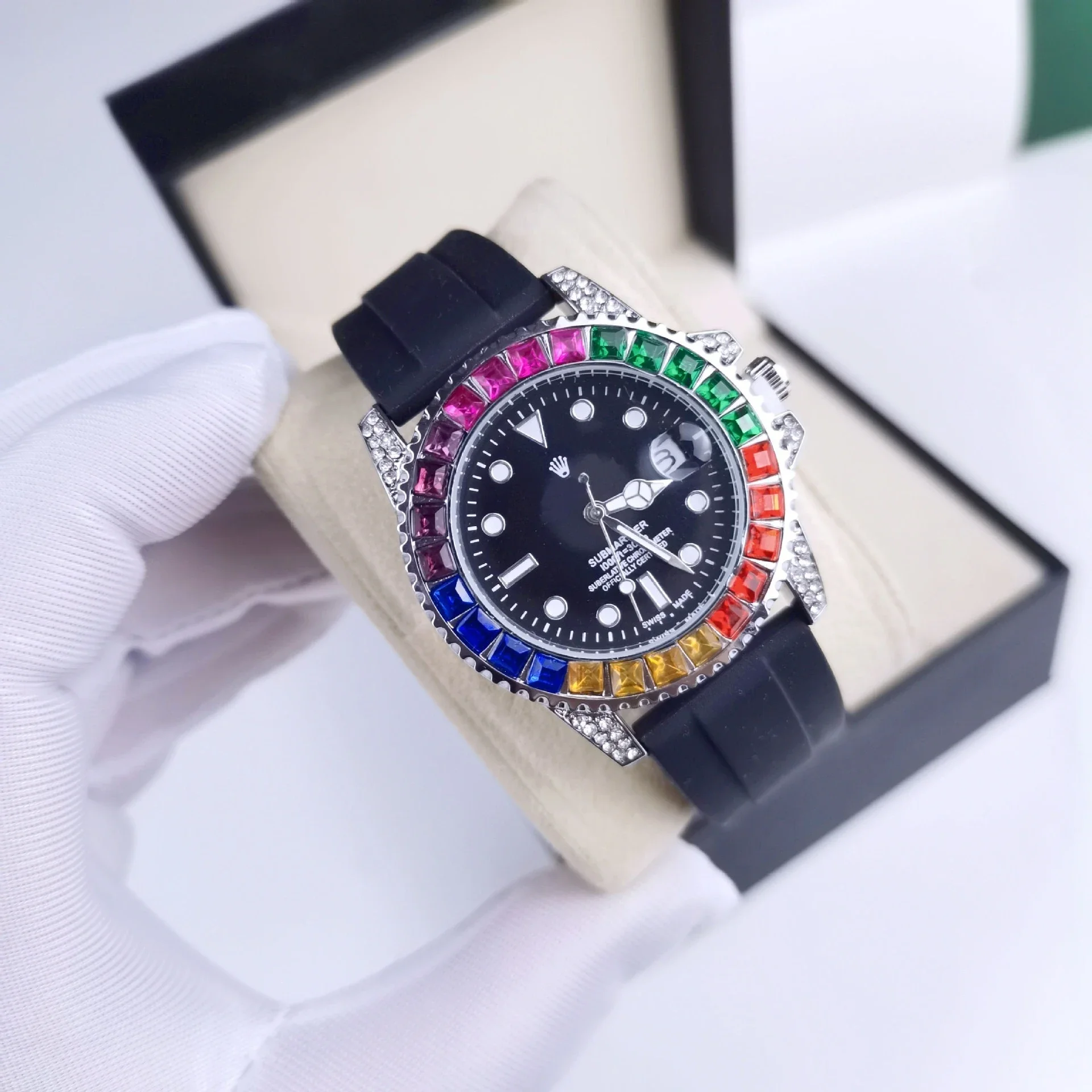 Rolex Submariner "Rainbow Bezel" Special Edition