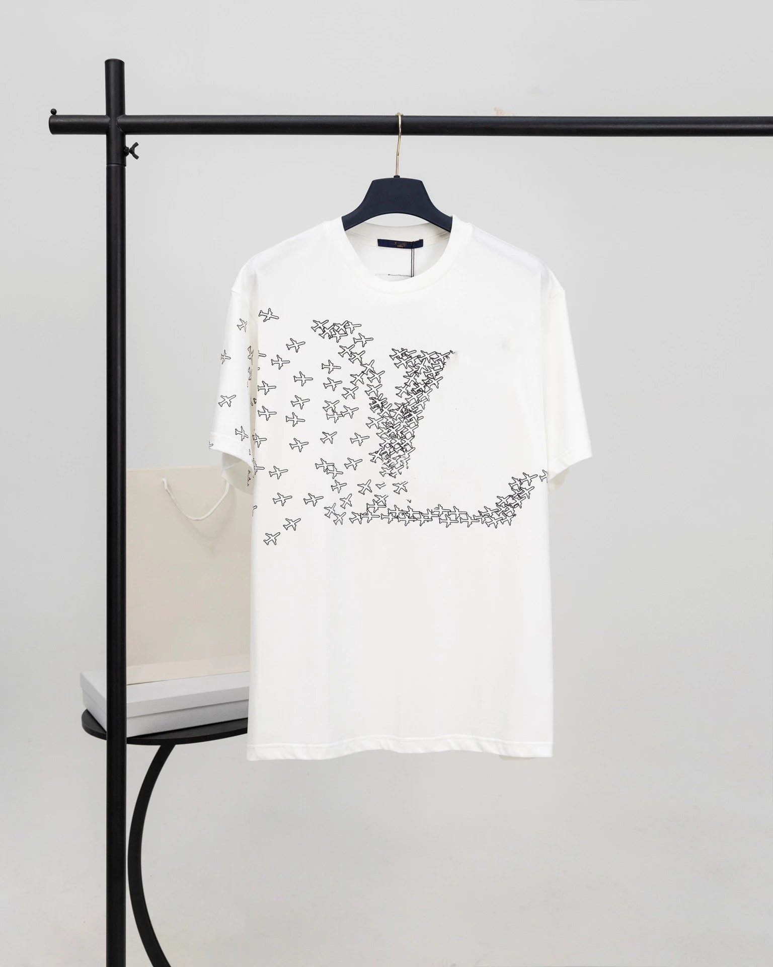 9919 White (Small Airplane Print)
