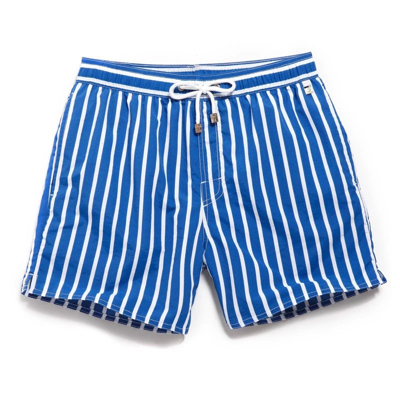 H824 Blue Wide Stripes
