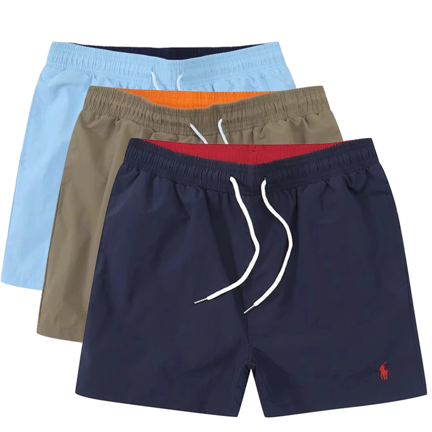 PO* Quick-Dry Beach Shorts