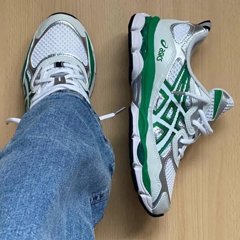 White green