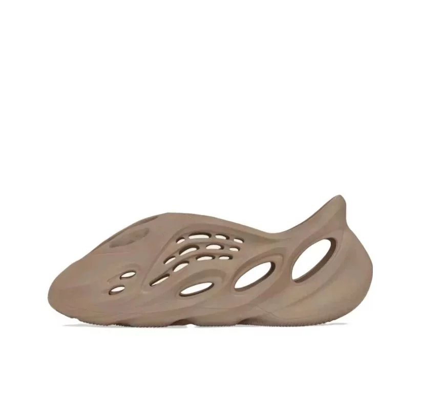 Brown hole shoes