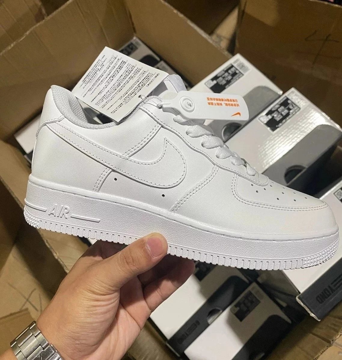 Black Label Pure White Air Force