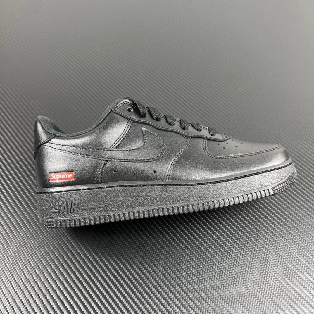AF1 Black and Red Sup Collaboration [G Version]