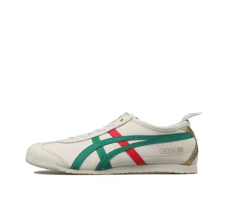 Leather Upper, White/Green/Gold 1183B511-200