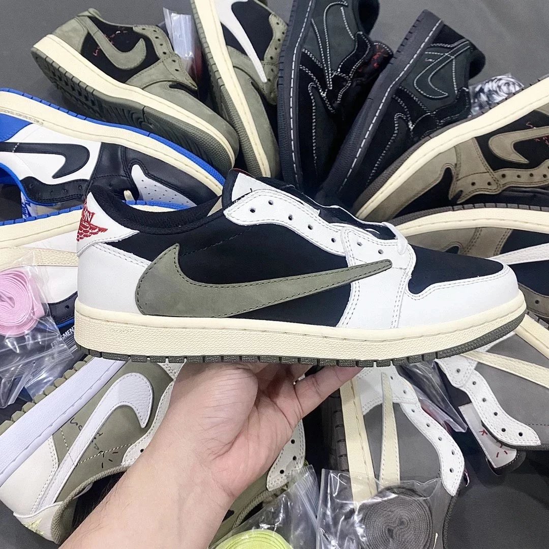 White Green Reverse Swoosh