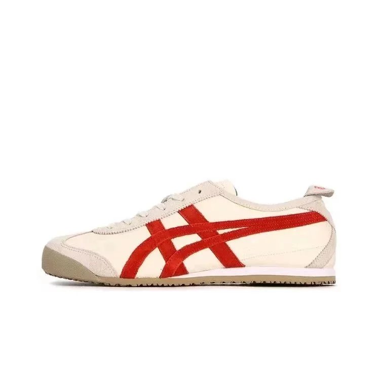Leather Upper, Beige/White/Red 1183B391-101