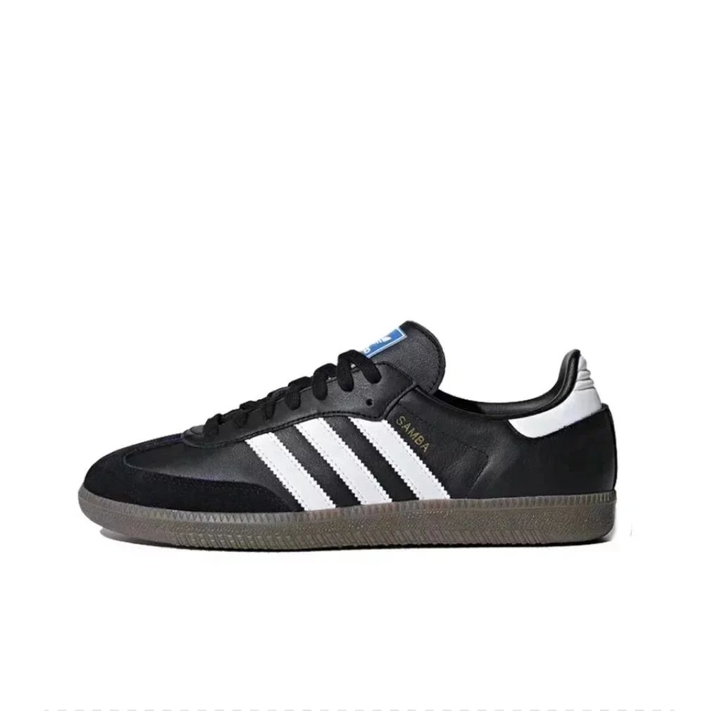 VT version Samba black and white B75807 (top layer leather)