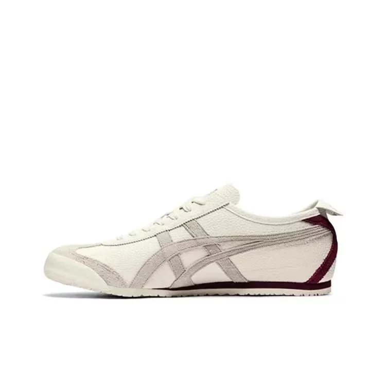 Leather Upper, Beige/White/Red 1183B039-100