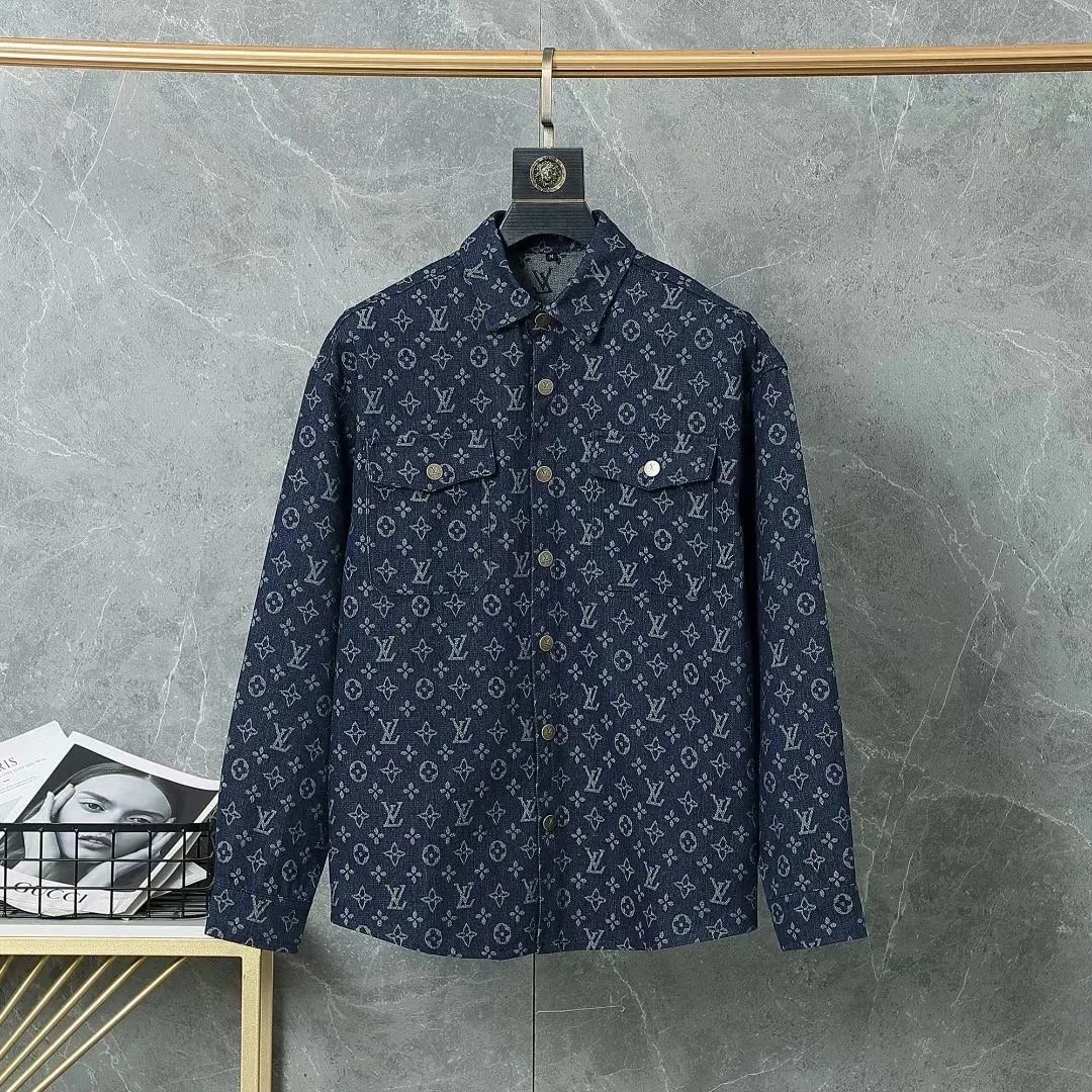Gucci Jackets Monogram Denim Trucker Jacket image 5
