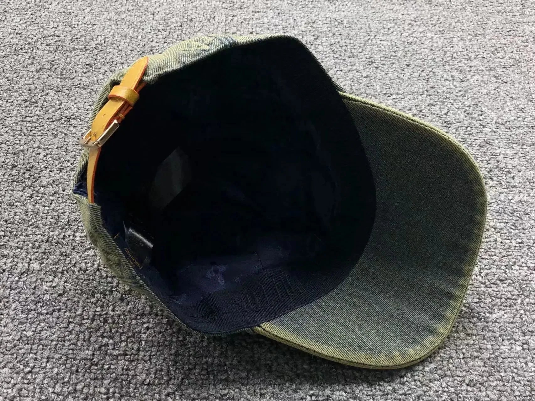 Louis Vuitton Monogram Denim Baseball Cap Blue - 10