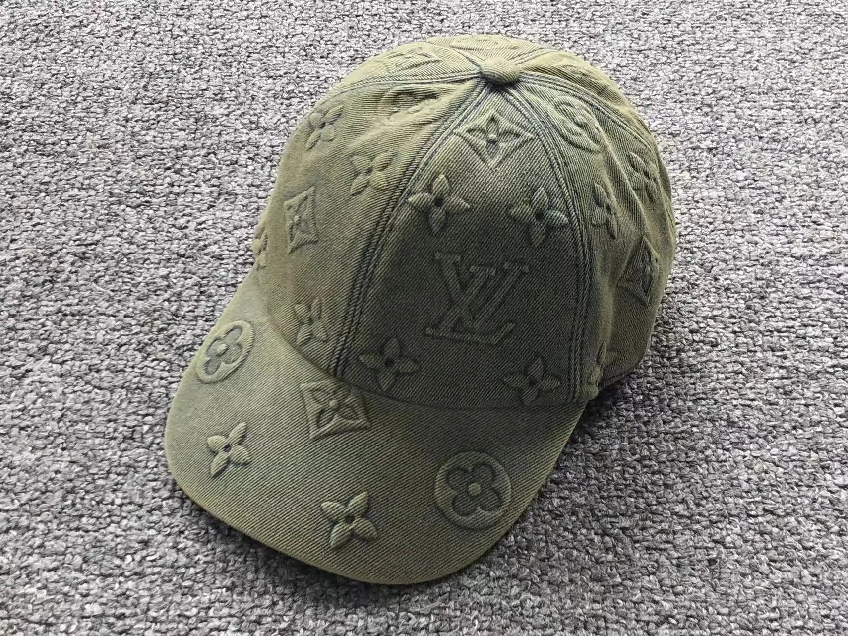 Louis Vuitton Monogram Denim Baseball Cap Blue - 6