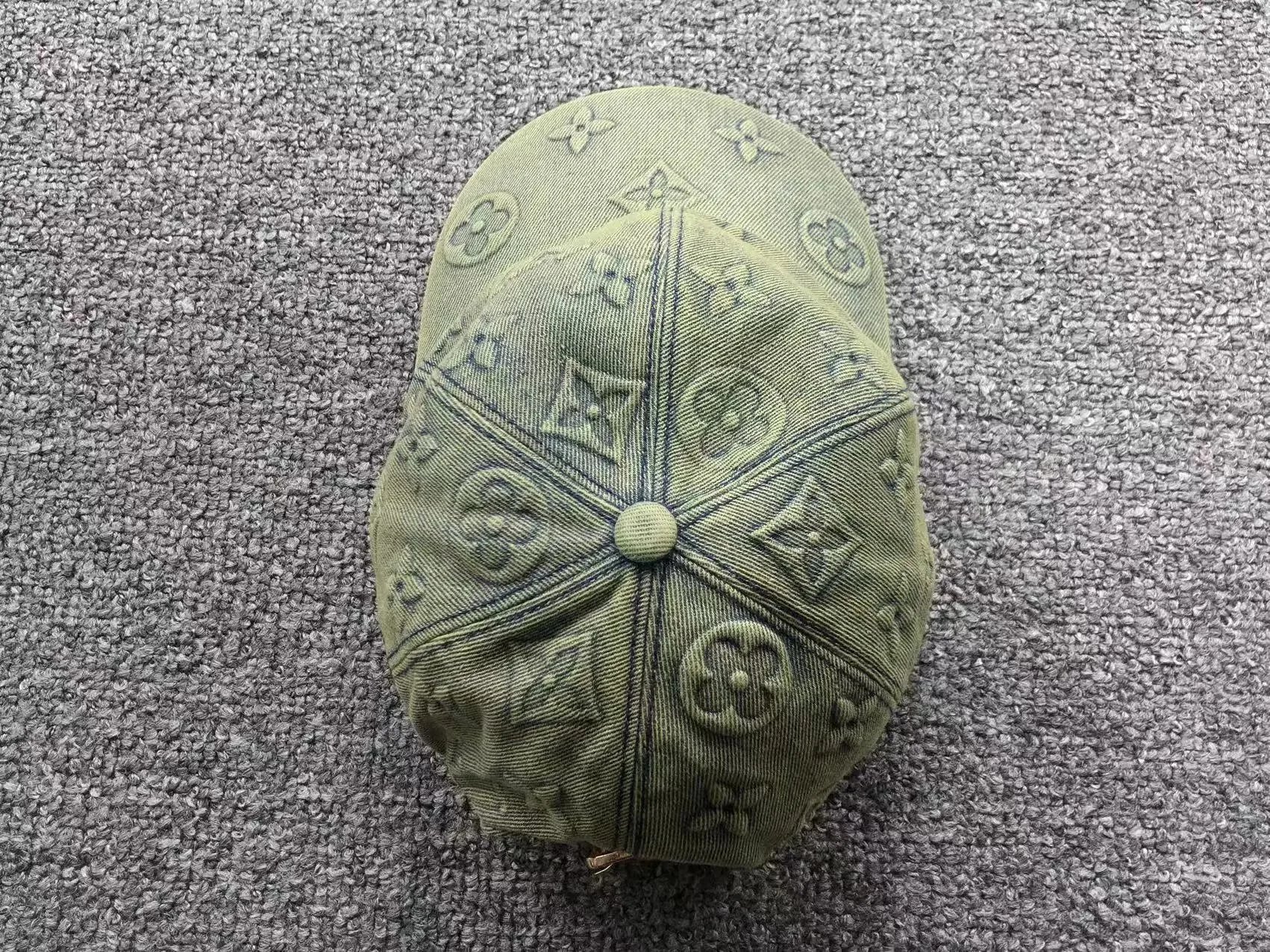 Louis Vuitton Monogram Denim Baseball Cap Blue - 8