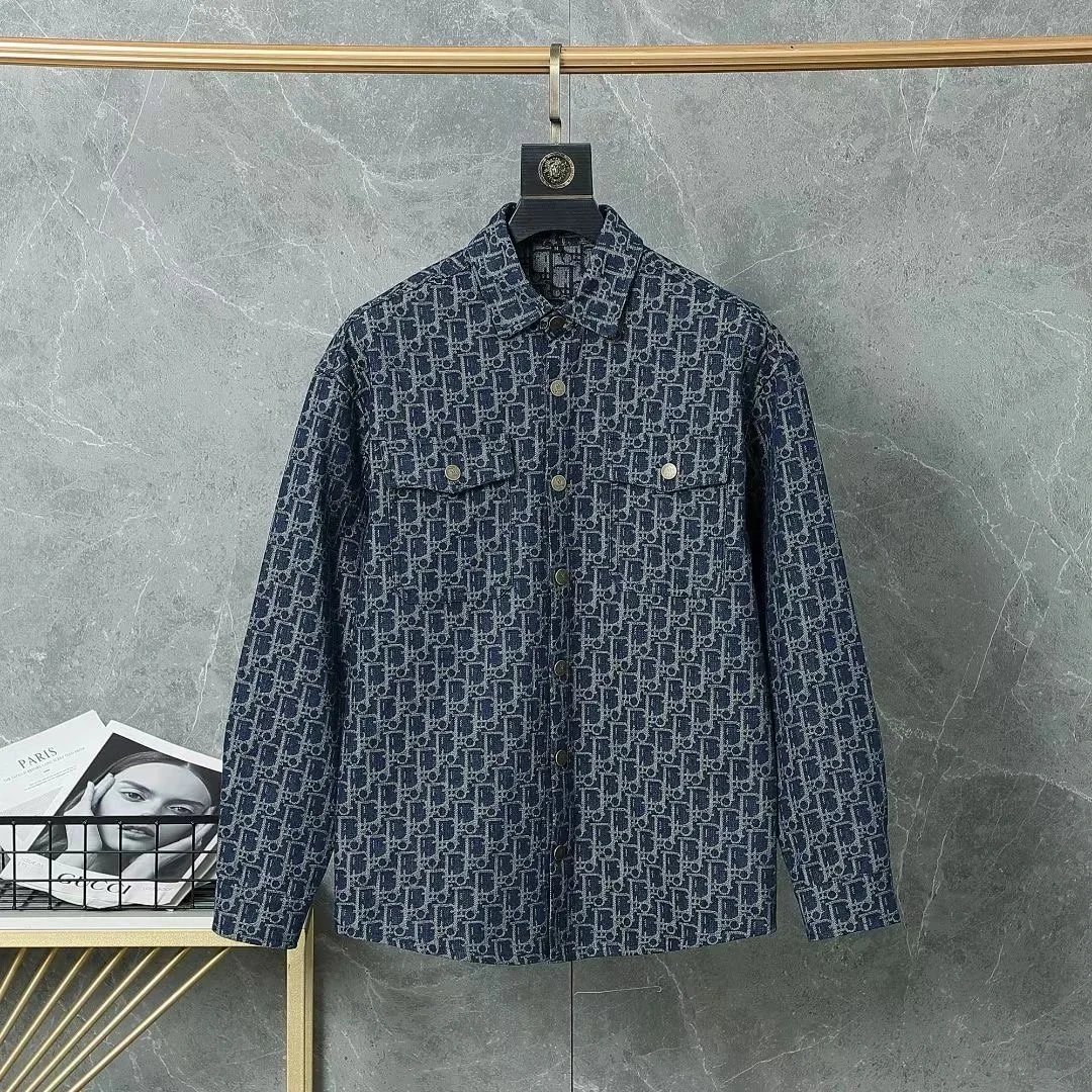 Gucci Jackets Monogram Denim Trucker Jacket image 6
