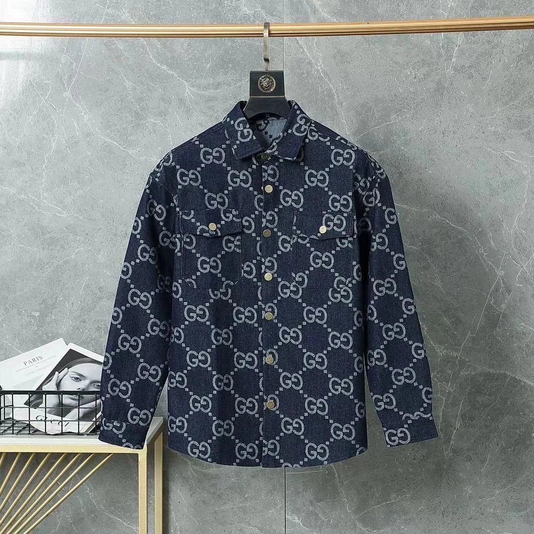 Gucci Jackets Monogram Denim Trucker Jacket image 2