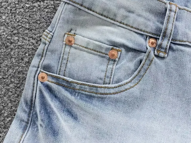 Purple Brand Jeans Paint-splatter graphic straight-leg product detail image 5