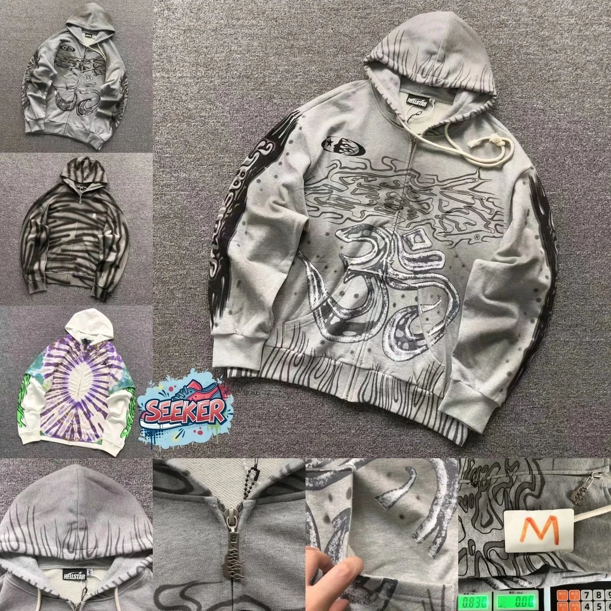 Hellstar Om Symbol Hoodie [10 styles]