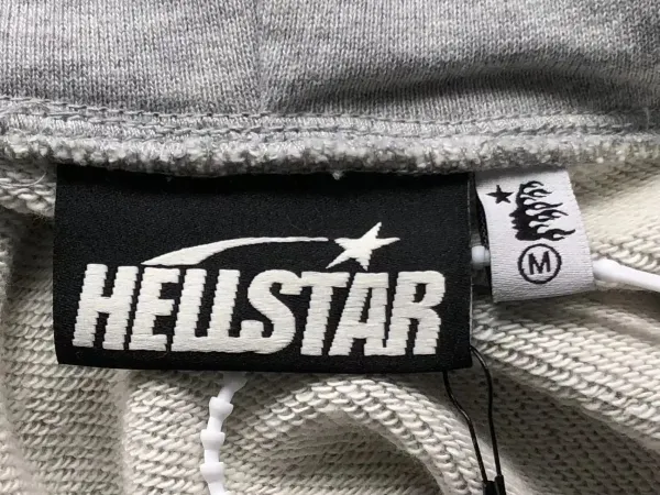 Hellstar Flame Star Zip-Up Hoodie Red - 11
